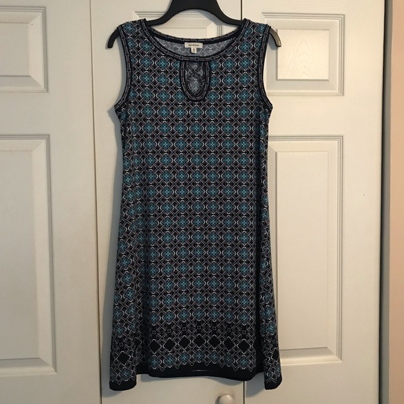 Max Studio Dresses & Skirts - MAX STUDIO Size Small Dress Blue Green Tan